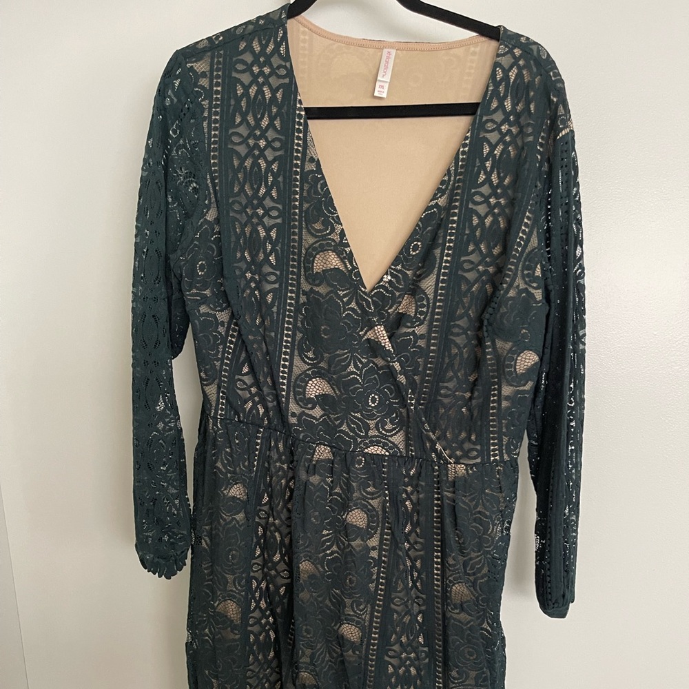 Target Green Lace Dress